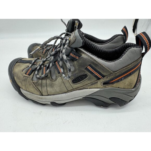 Keen Men's ASTM F2413-11 Steel Toe Utility Work Shoes Size 8 Green Black Lace Up - Picture 5 of 16